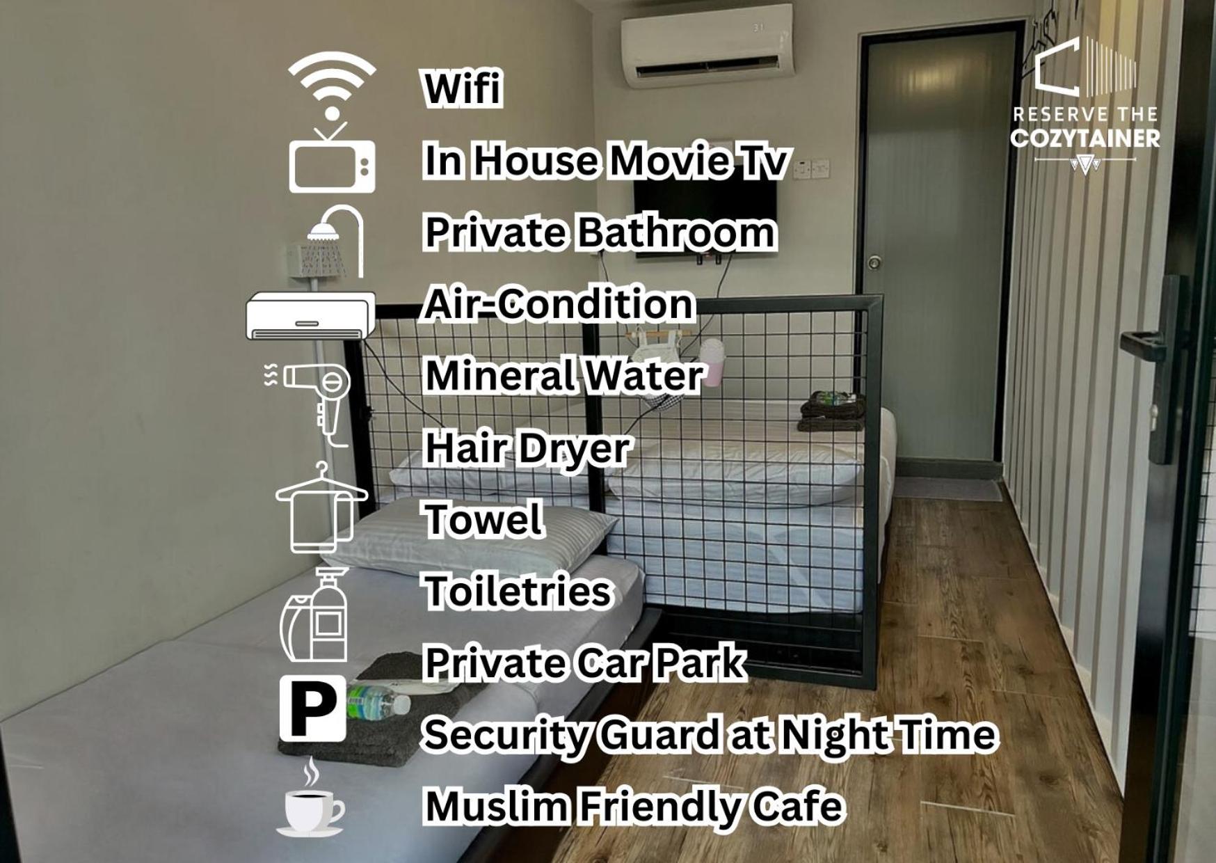 The Cozytainer Hotel Taiping Buitenkant foto