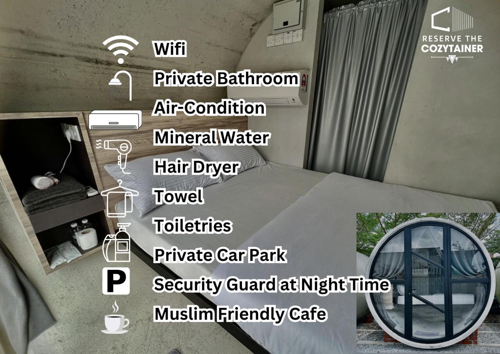 The Cozytainer Hotel Taiping Buitenkant foto